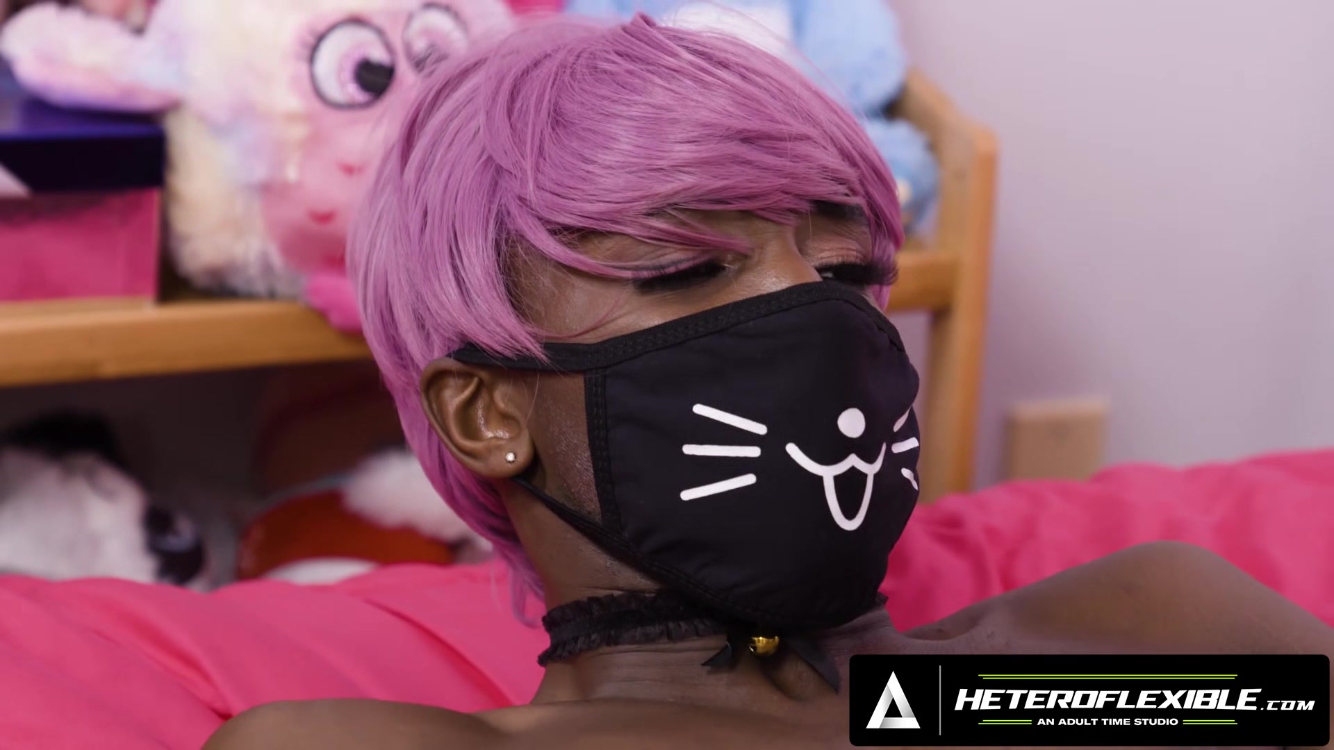 HETEROFLEXIBLE - Cute Femboy s Bubble Butt Pounded Raw In Hard Doggystyle By Big Dick Stud