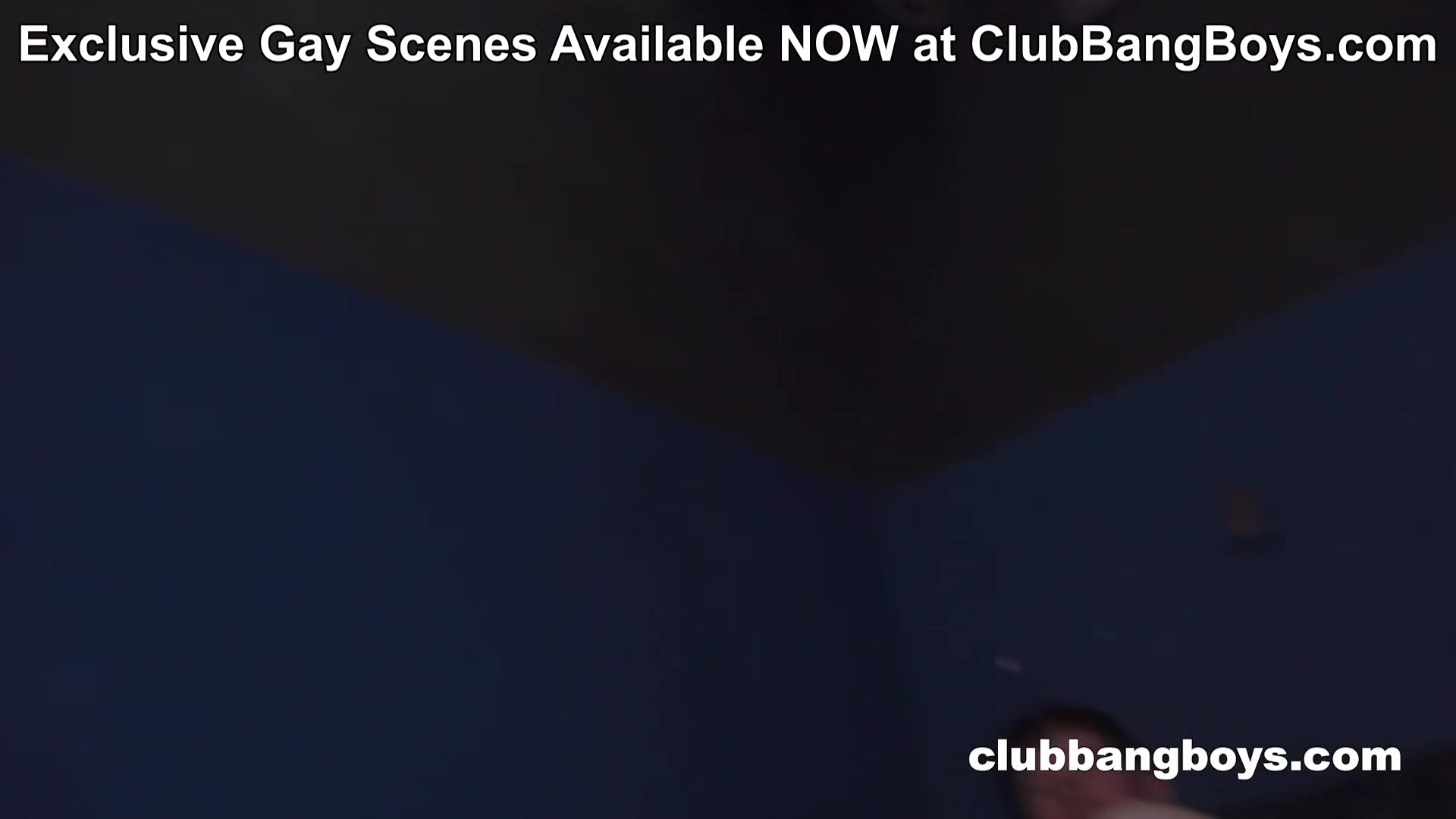 ClubBangBoys Gay Guys go From Sucking through Glory Hole to Fucking on Bondage Cross