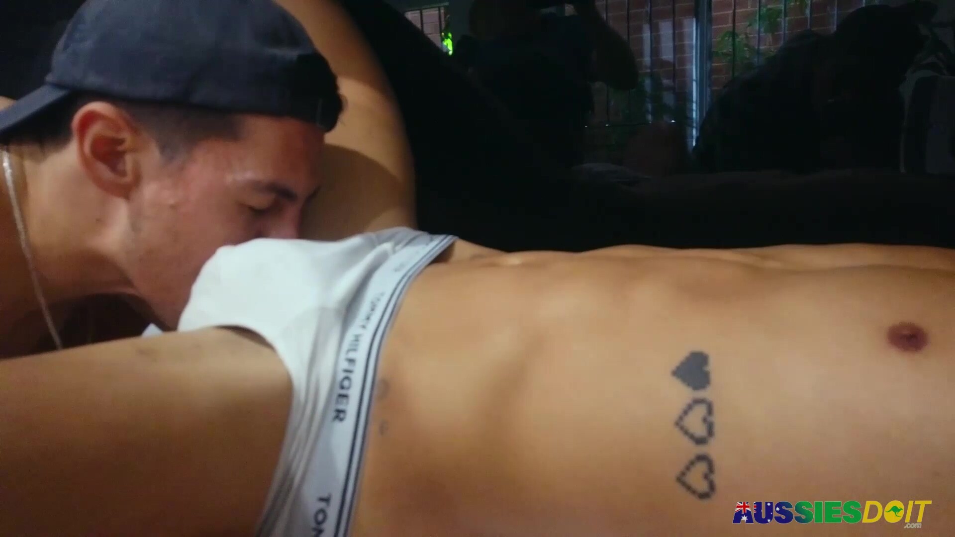 Handsome Aussie Kaleb Fucks Larkin Tight Ass In BTS Scene