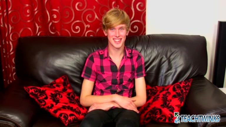 TeachTwinks: Austin Ellis Gets His Cock And Balls Ready To Release Hot Cum