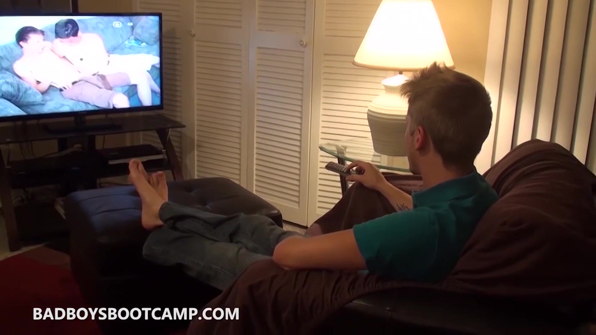 BadBoysBootCamp: Preston Lee Suck Joey Landers Cock While Watching Porn