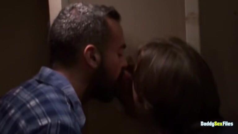DaddySexFiles: Jonathan Jarrett Kneels And Worships Cocks While Others Jerk Theirs