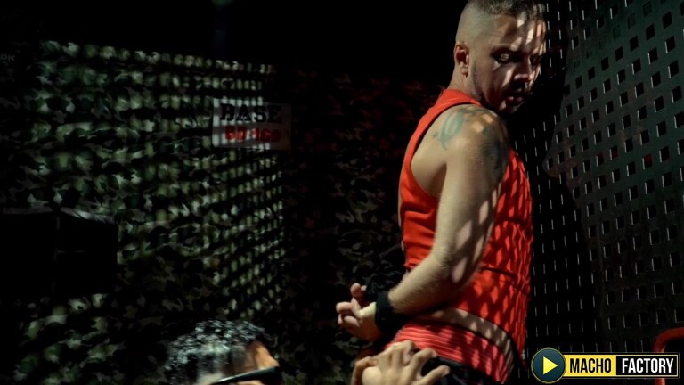 MachoFactory: Viktor Rom Takes Control of Sub Javi Hard with Forceful Thrusts