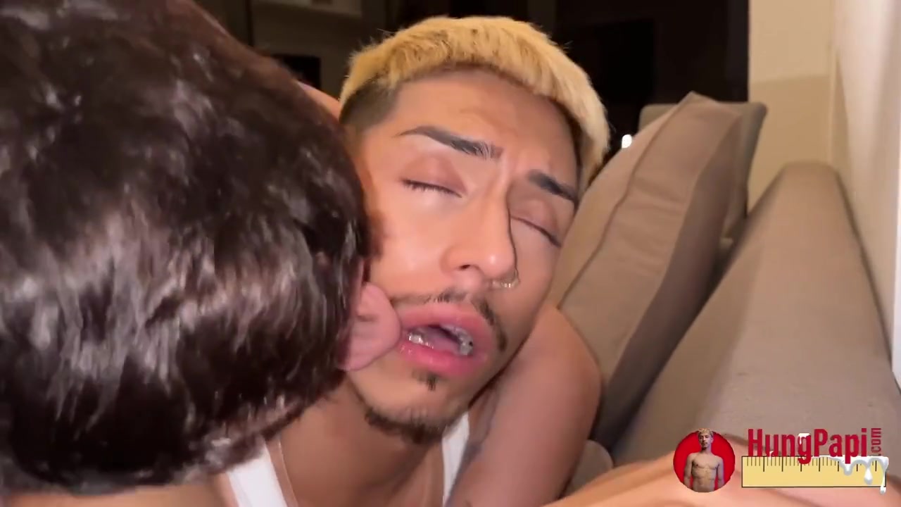 Big Uncut Monster Cock Fucks Twink On The Couch Gay Anal Latino