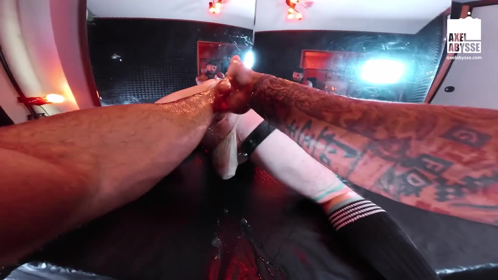 Tattooed Axel Abysse Fisted By Fitness Papi