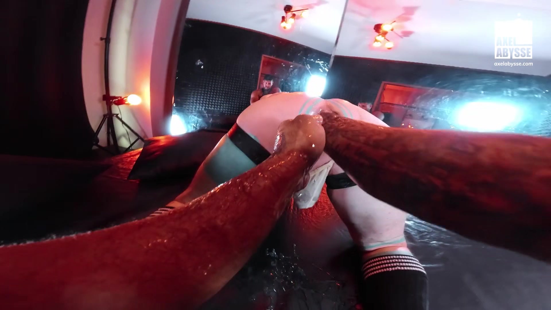 Tattooed Axel Abysse Fisted By Fitness Papi