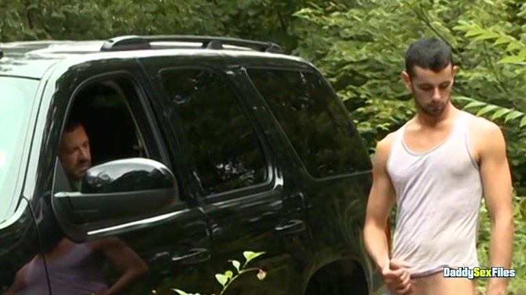 DaddySexFiles: Jake Steel And Will Swager Get Dirty In The Park And Car With Bryan Slater