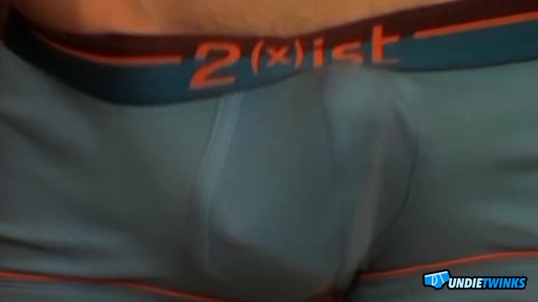 UndieTwinks: Cain Flaunts His Body In Briefs Before Fucking His Dick With His Hand
