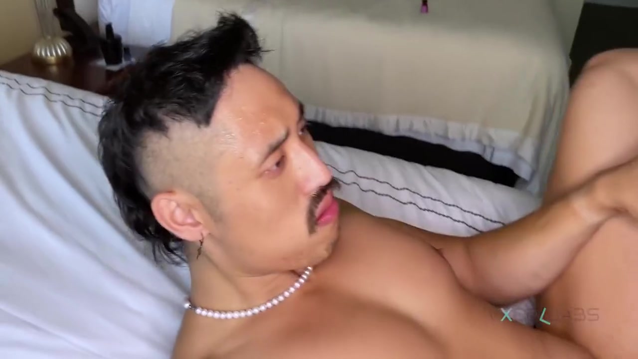 Hairy Asian Hole Gets Hammered And Bred