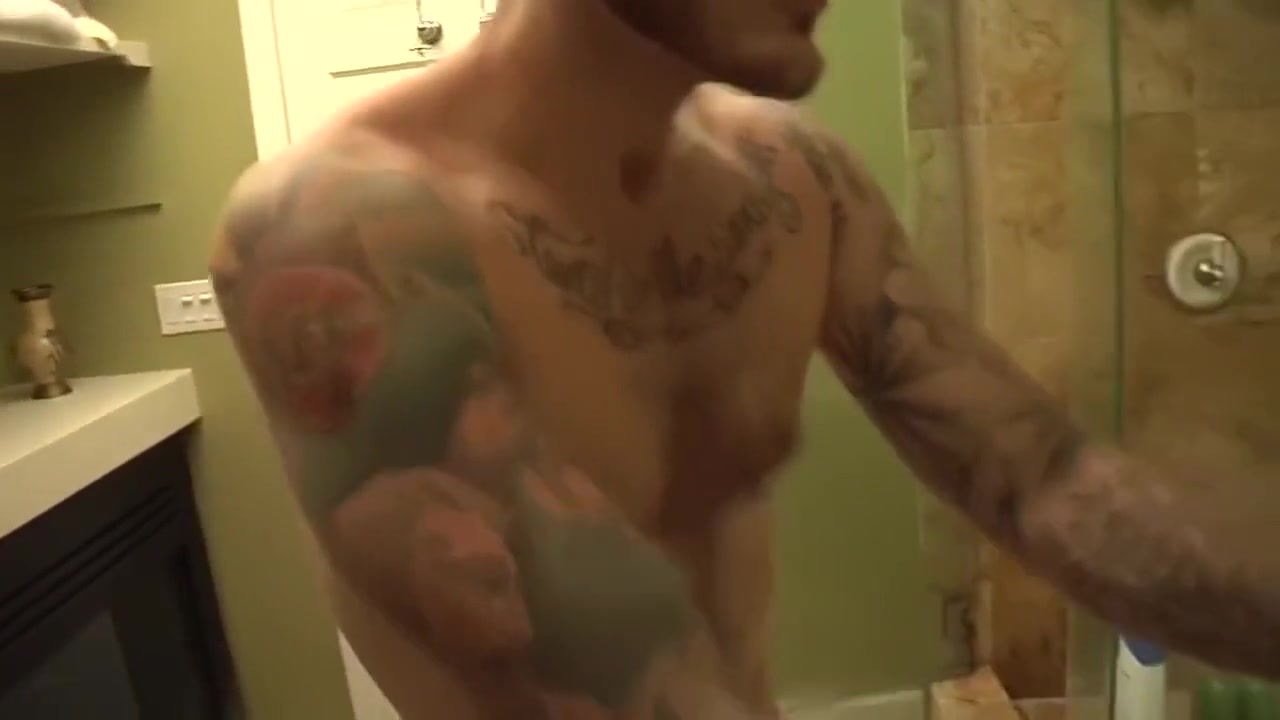 Injured Gay-for-pay Homie Needs Help Showering And Getting Off