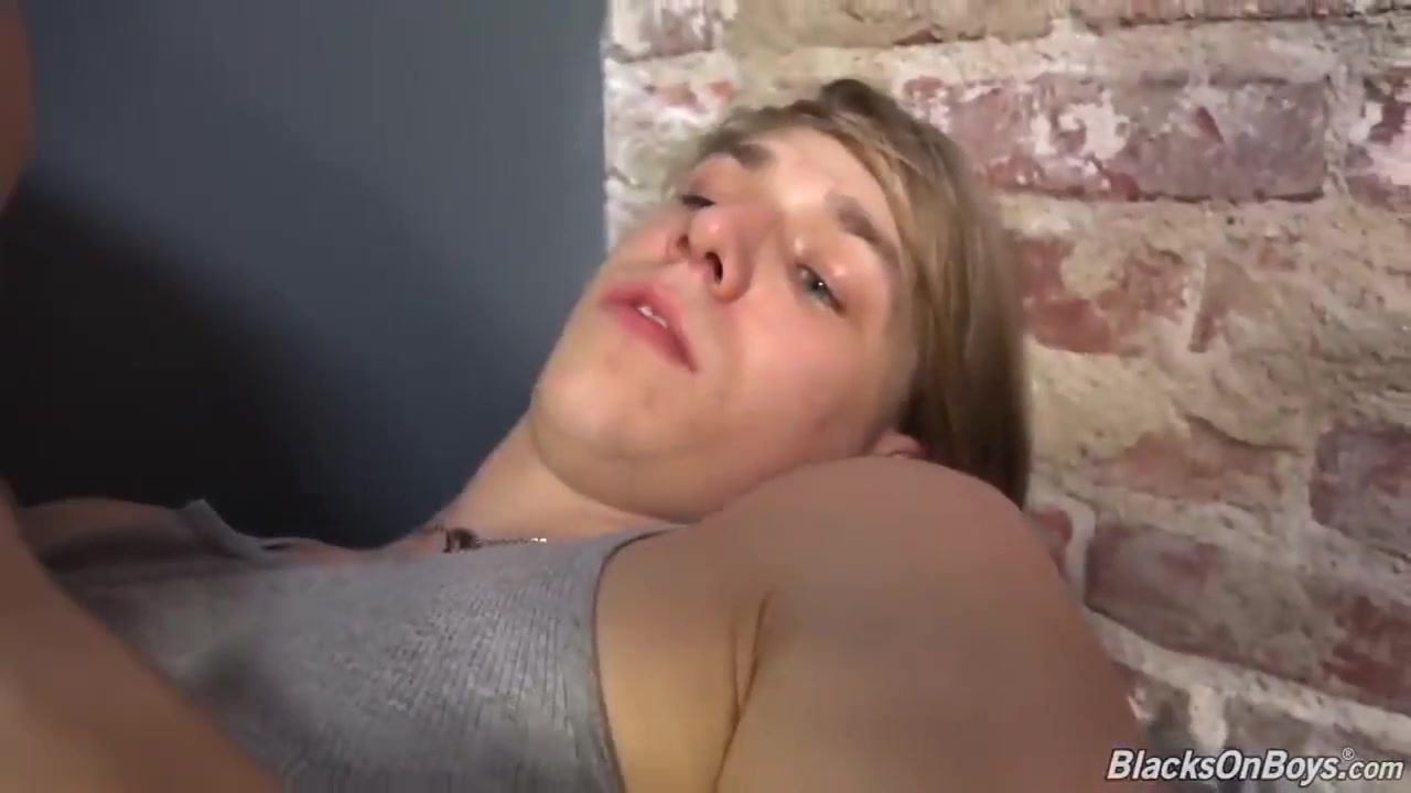 Big Black Cock Drills Super-cute-looking Towheaded Teenage 18+ In Prison