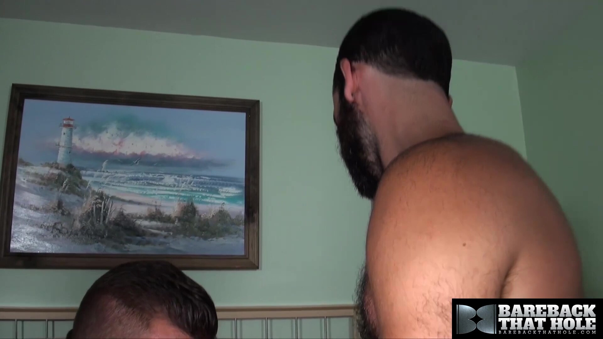 BAREBACKTHATHOLE Hugh Hunter Slides Raw Dick Into Stephen Harte Ass