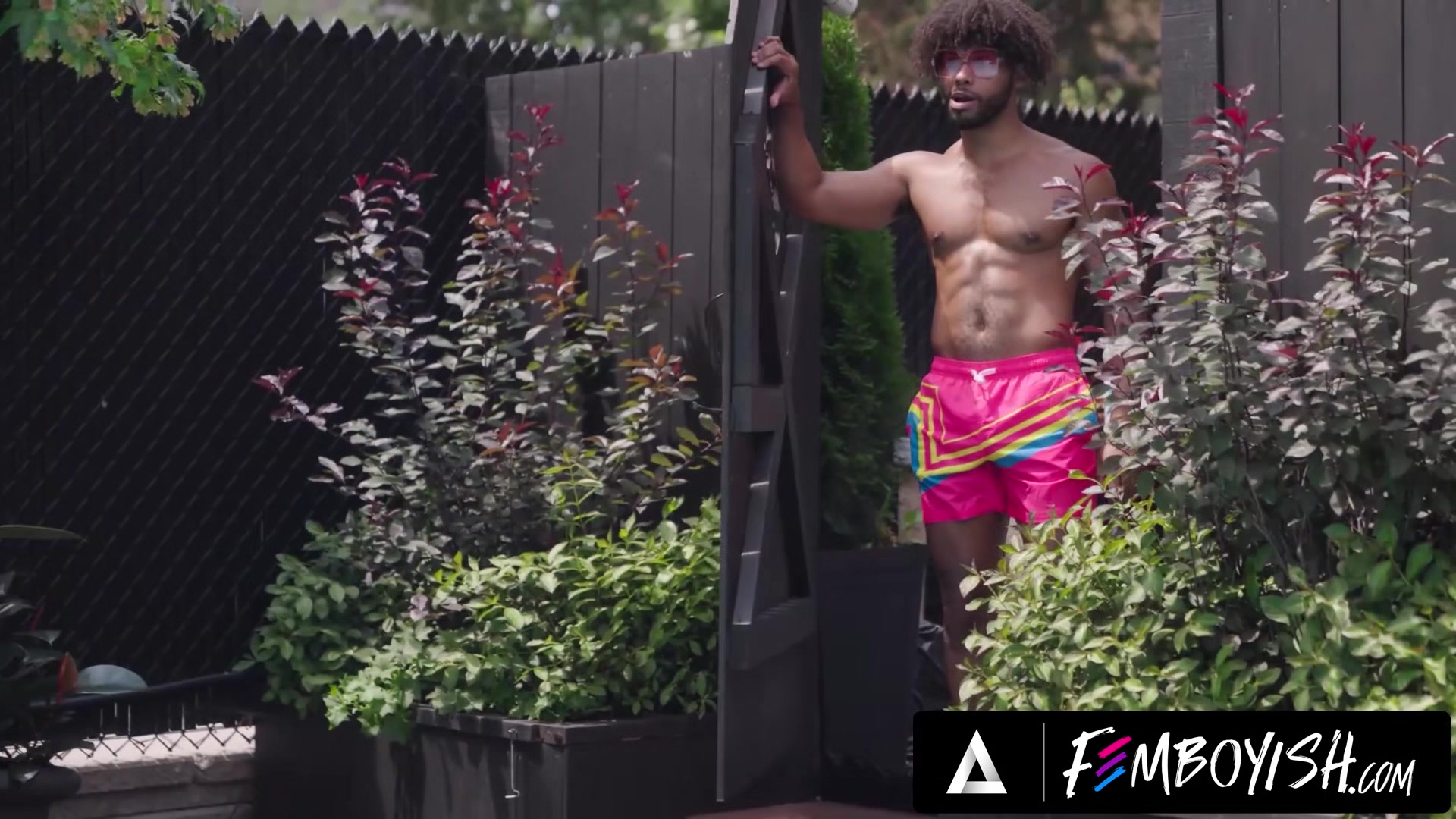 FEMBOYISH - Sunbathing Femboy In Bikini Foxy Alex Rough Barebacks Tony Genius After Good Sucking