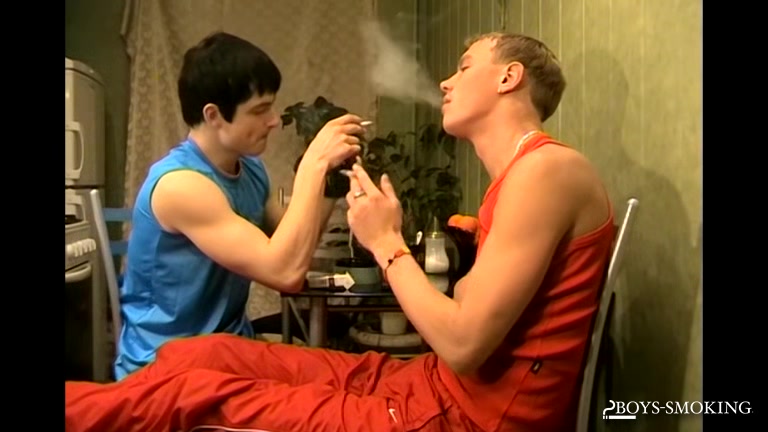 BoysSmoking: Roma And Gus Play Hard With Smoke And Enjoy Hands On Fun