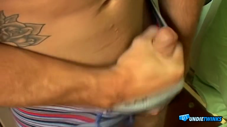 UndieTwinks: Kelly Coopers Solo Undie Session Builds To A Messy Hot Climax
