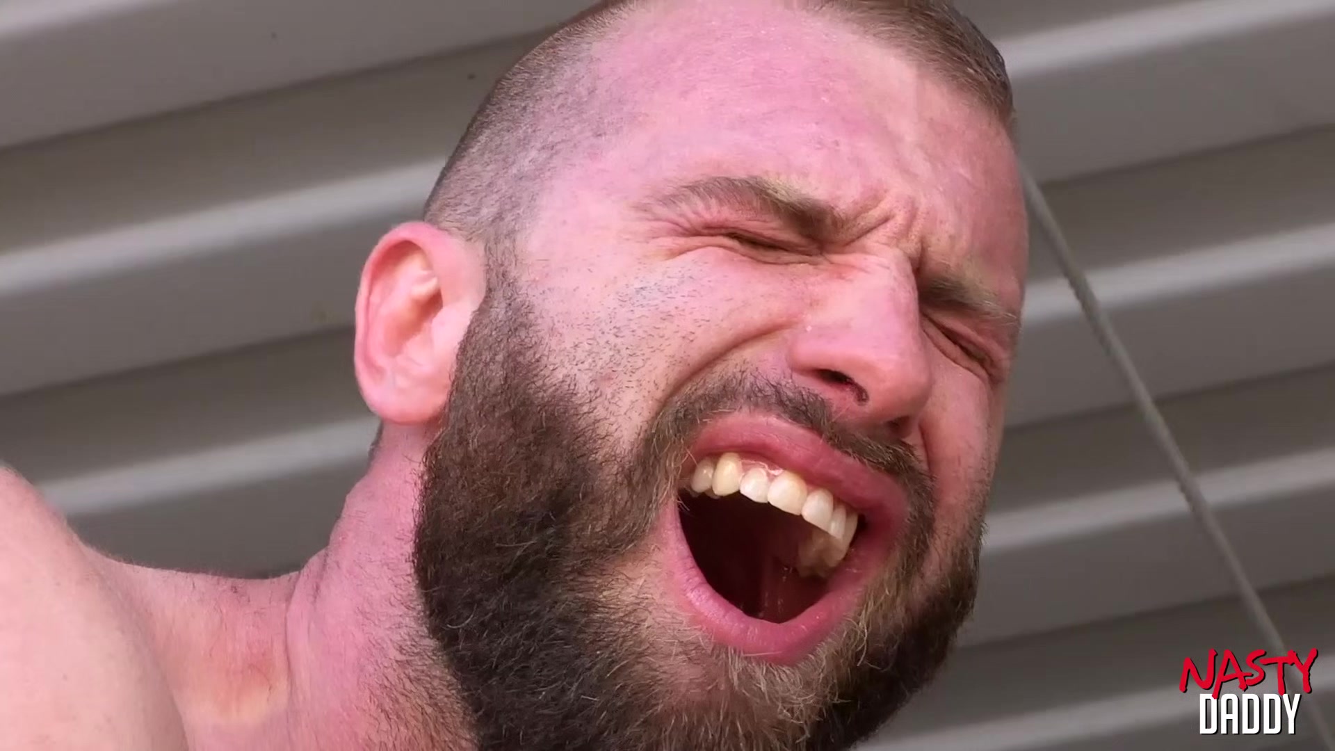 NastyDaddy: Muscled Jack Dixon Pounds His Beefy Pup Donnie Argento Raw In The Garage