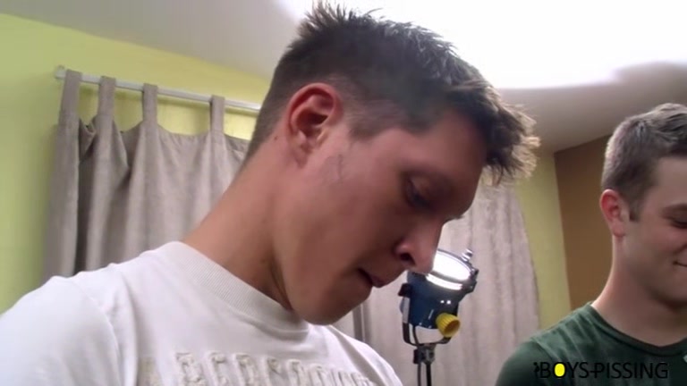 BoyPissing: Tattooed Chris Porter Gets Pounded By Lusty Three Hung Tops
