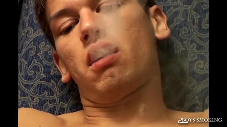 BoysSmoking: Latino Jordan Stroking His Boner While Chainsmoking In NYC