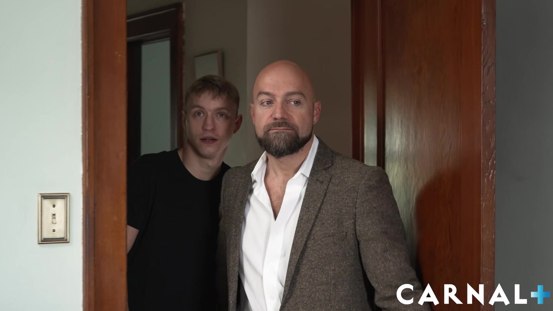 Noah comes to see his new home with Professor Adam Snow