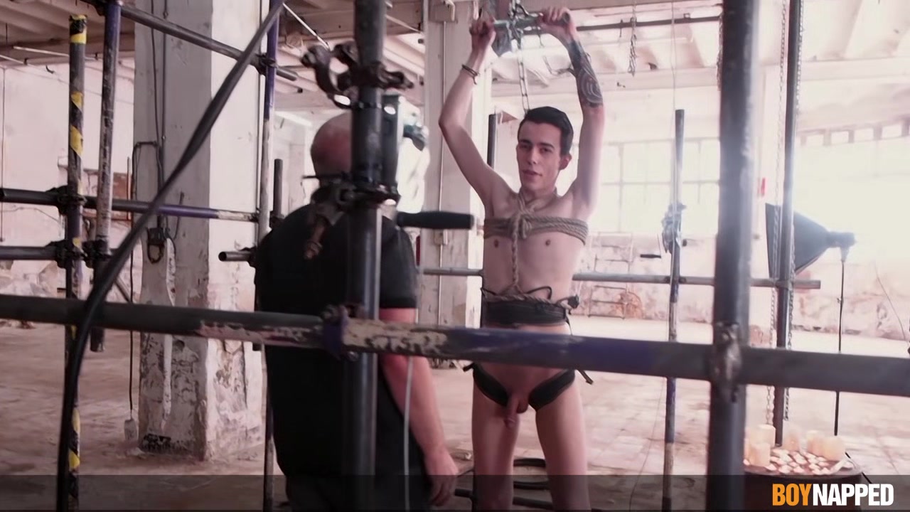 Boynapped - Dom Daddy Uses Two Twinks Part 1: Master Kane Bounds And Torments Two Blonds