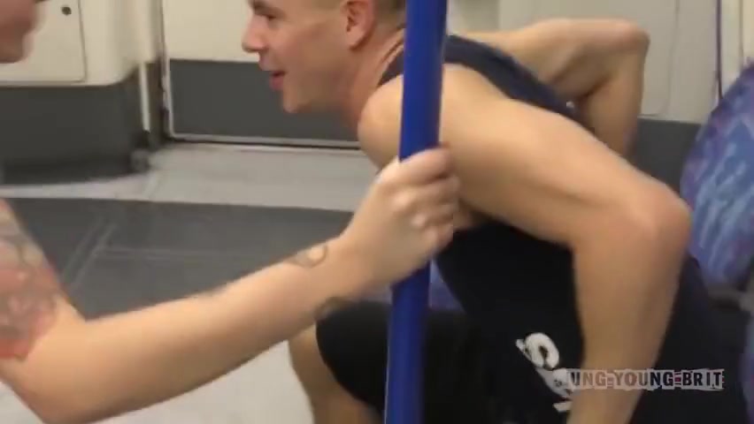 Draped British - Utterly High Risk Fuck-fest Live On Engaged London Underground Train