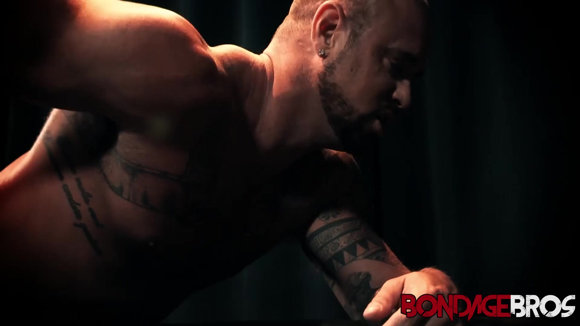 BondageBros: Drew Sebastian Demands Arousing Submission And Cock Adoration From Michael Roman