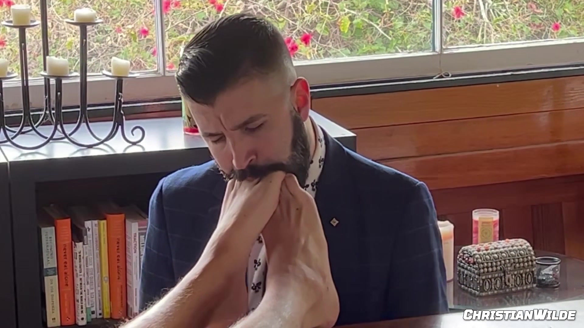 ChristianWilde: Nick Charms Faces Lust During His Unholy Confession With Christian Wilde