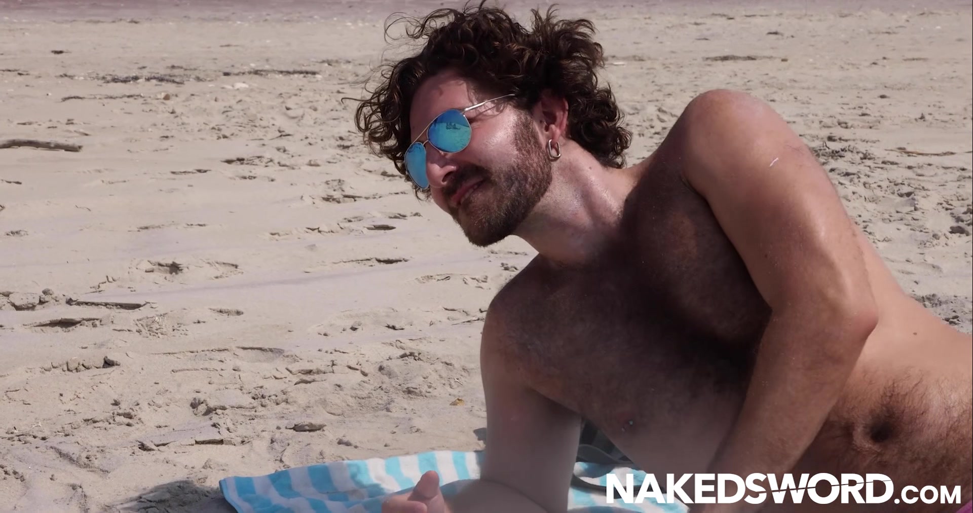 NAKEDSWORD Naughty Harold Lopez And Matty West Enjoys Public Sex