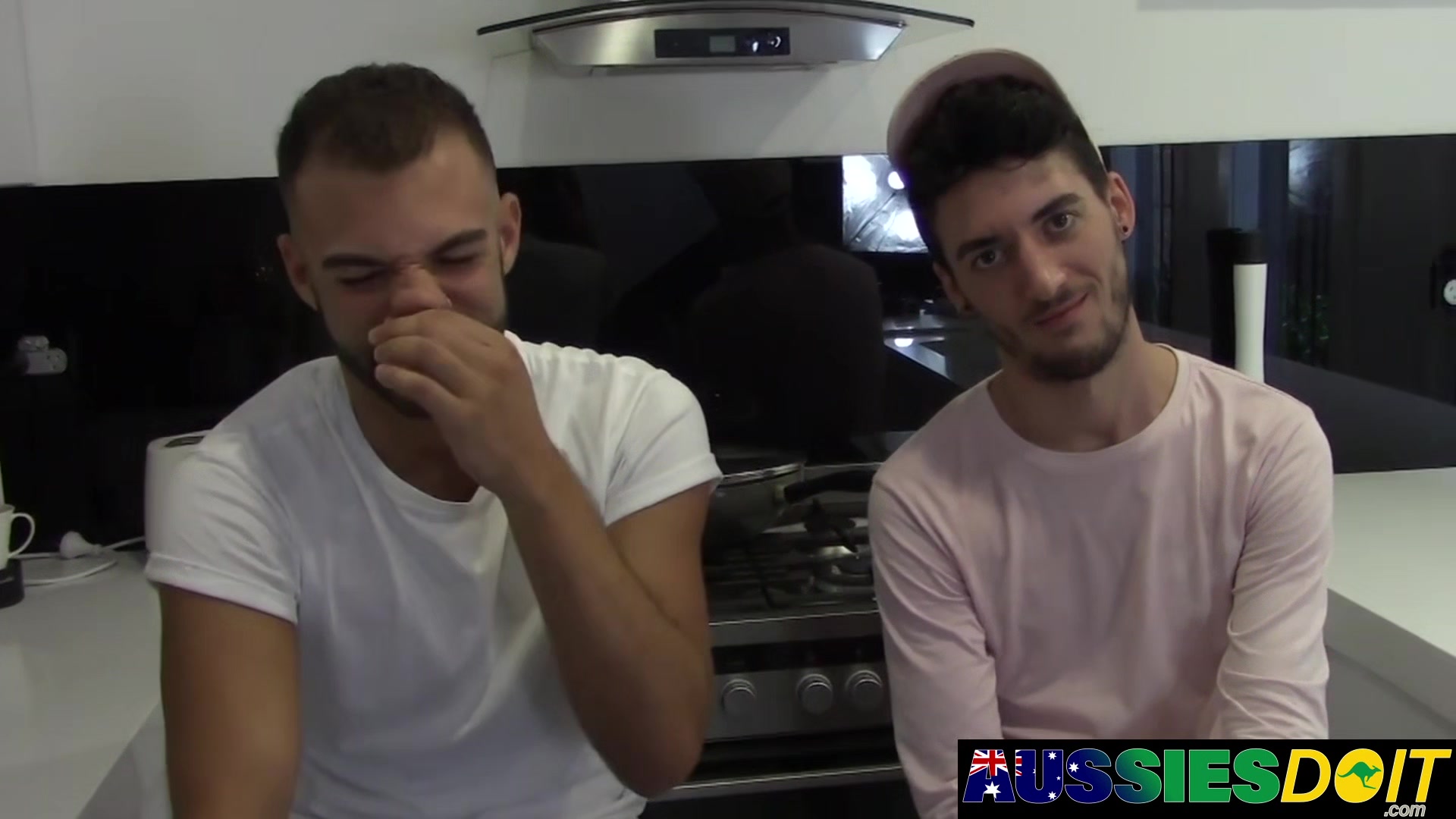 Horny Australians Xavier And Lewis Please Each Others Cocks