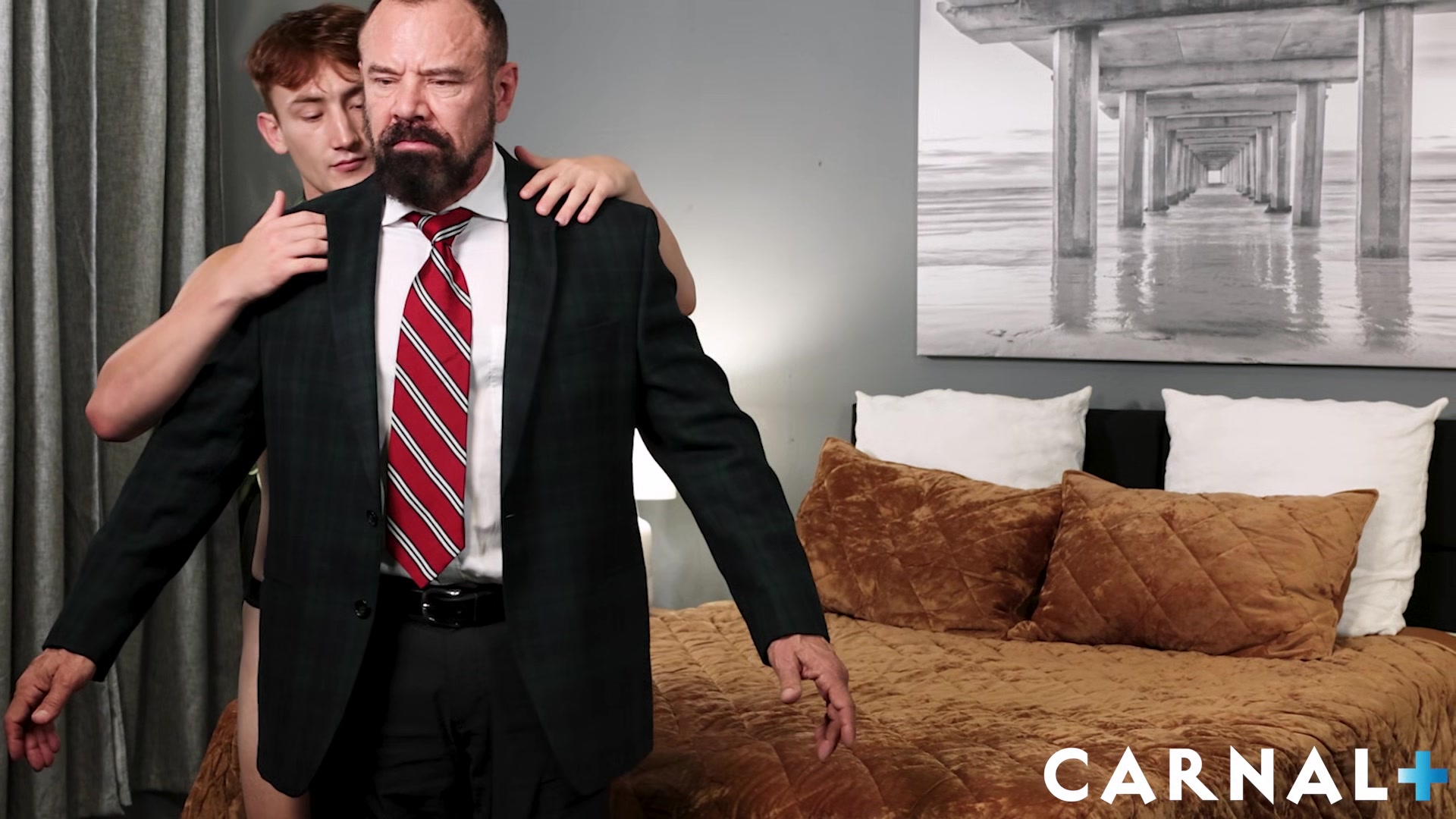 BoyForSale - Colton Fox struggles to take Master Ballards massive cock