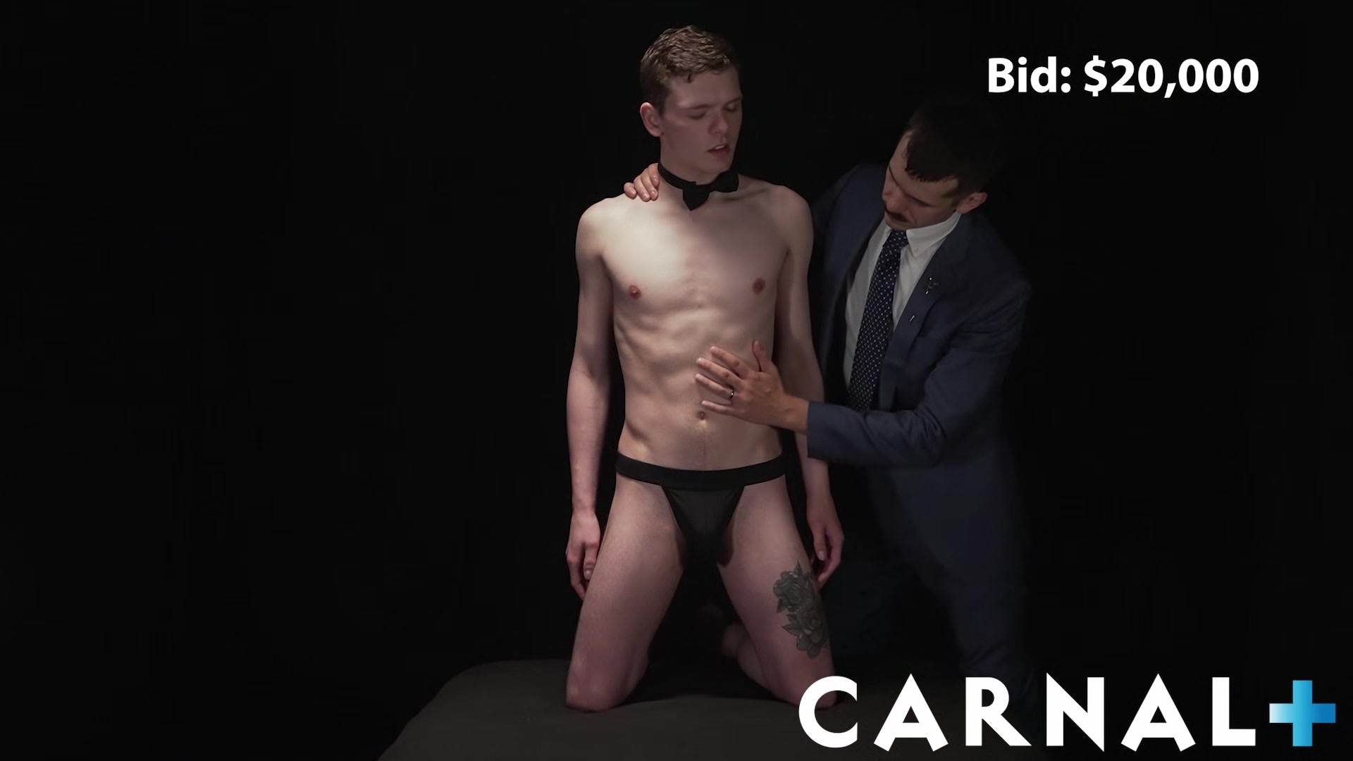 BoyForSale - Jonah Wheeler gets high auction price for submissive twink