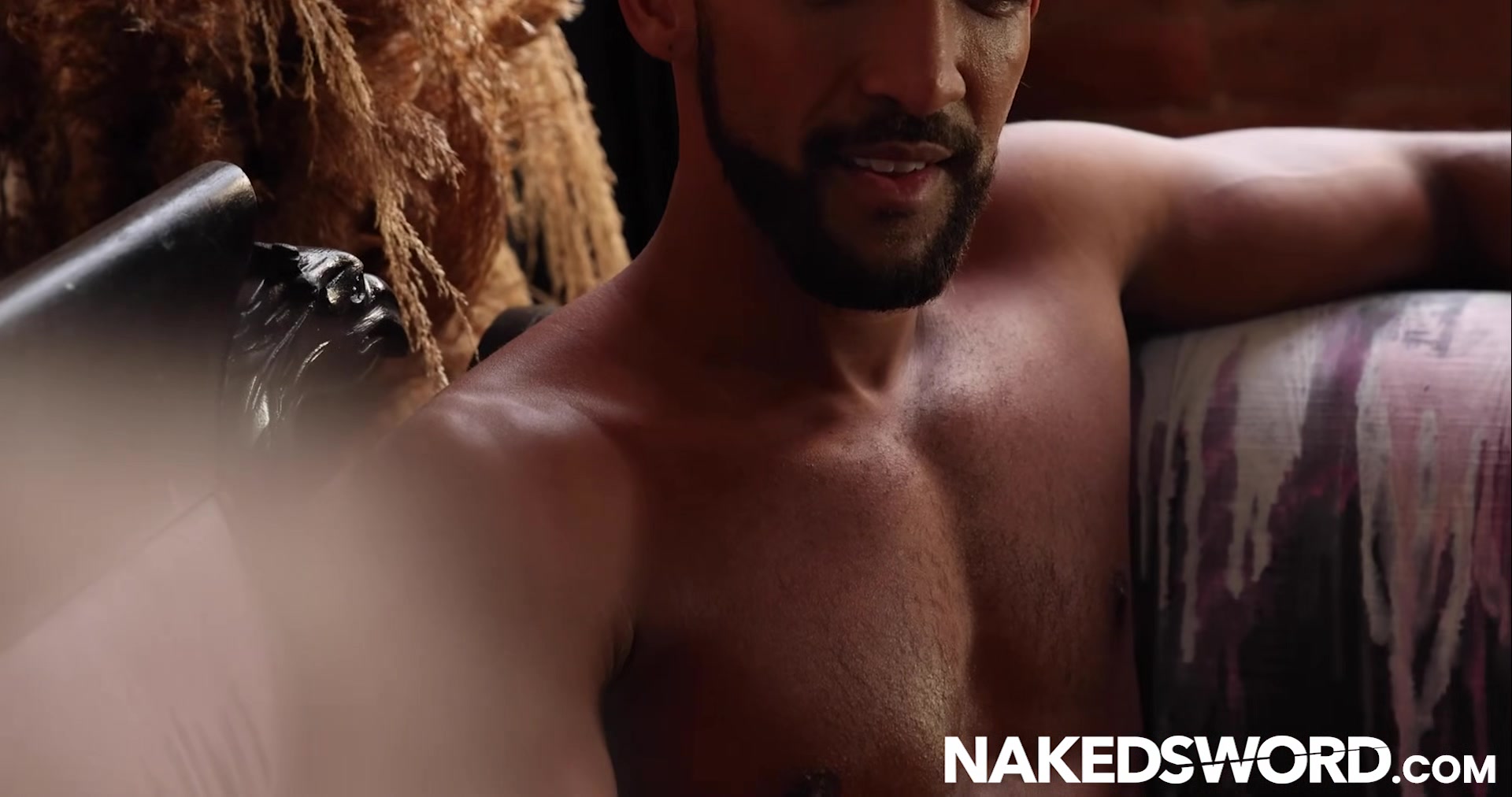 NAKEDSWORD Tattooed Andre Bedford Takes Luka Phoenix Raw Cock