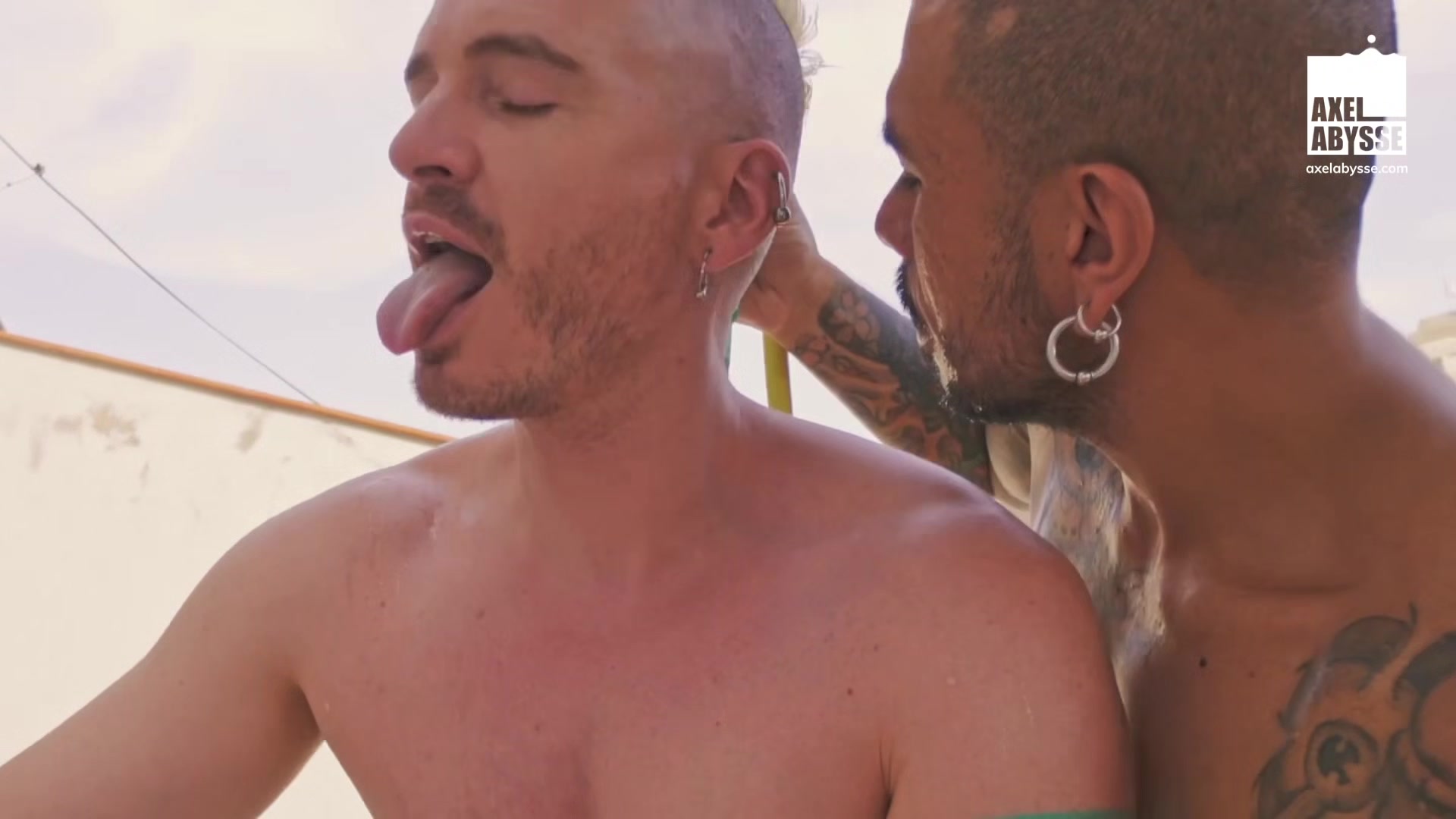Inked Axel Abysse Enjoys Anal Play With Hole Vandalized And Erebo