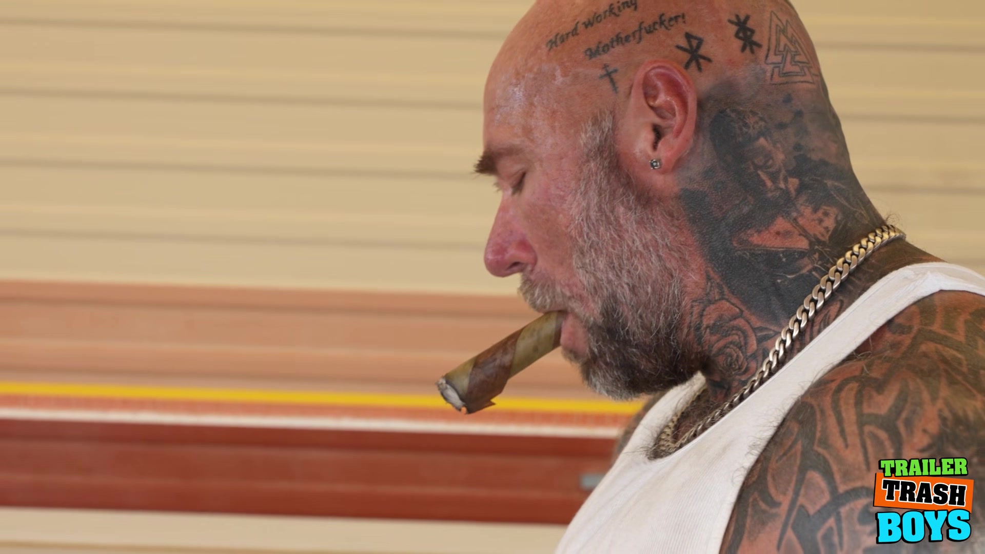 TRAILERTRASHBOYS Virgin Twink Eddie Patrick Banged By Masculine Jason