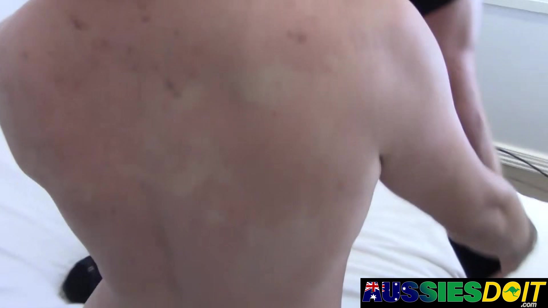 Horny Australian Harvey Begs For Randy Huge Dick