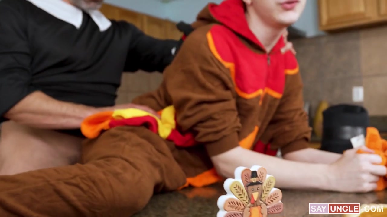 Gobble, Gobble, Stuff Me Raw - FamilyDick