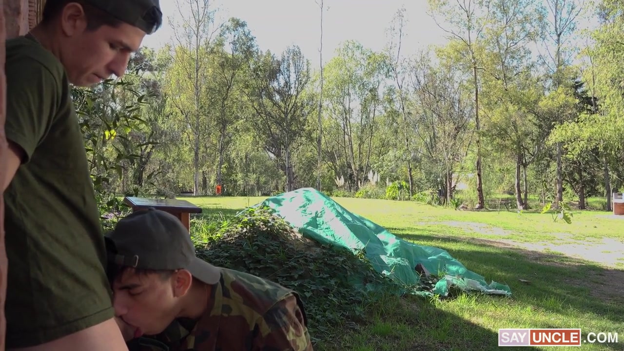 Relieved Soldier - MilitaryDick