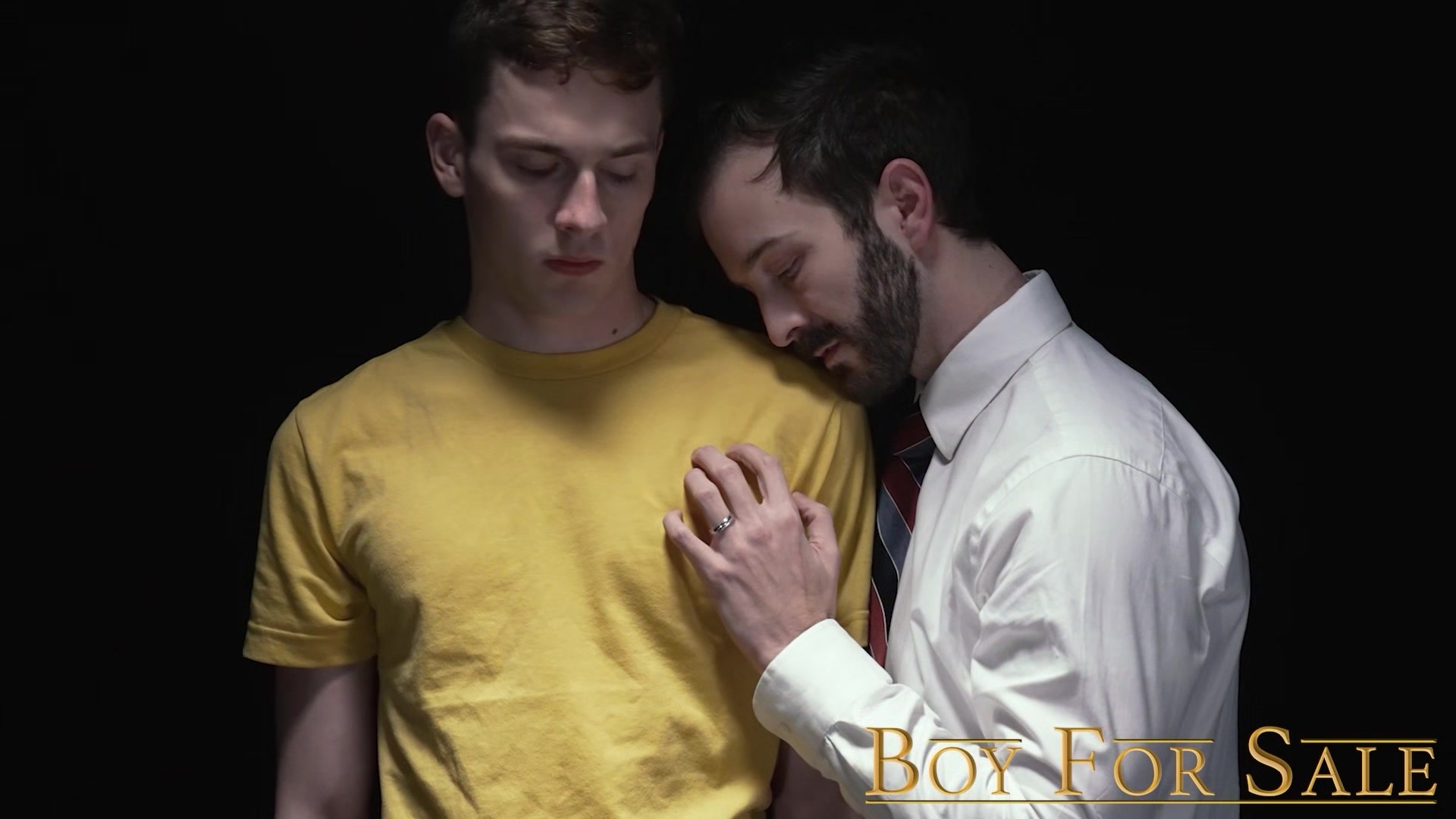 BoyForSale - Virgin submissive Tyler Tanner seduced by hot, suited DILF