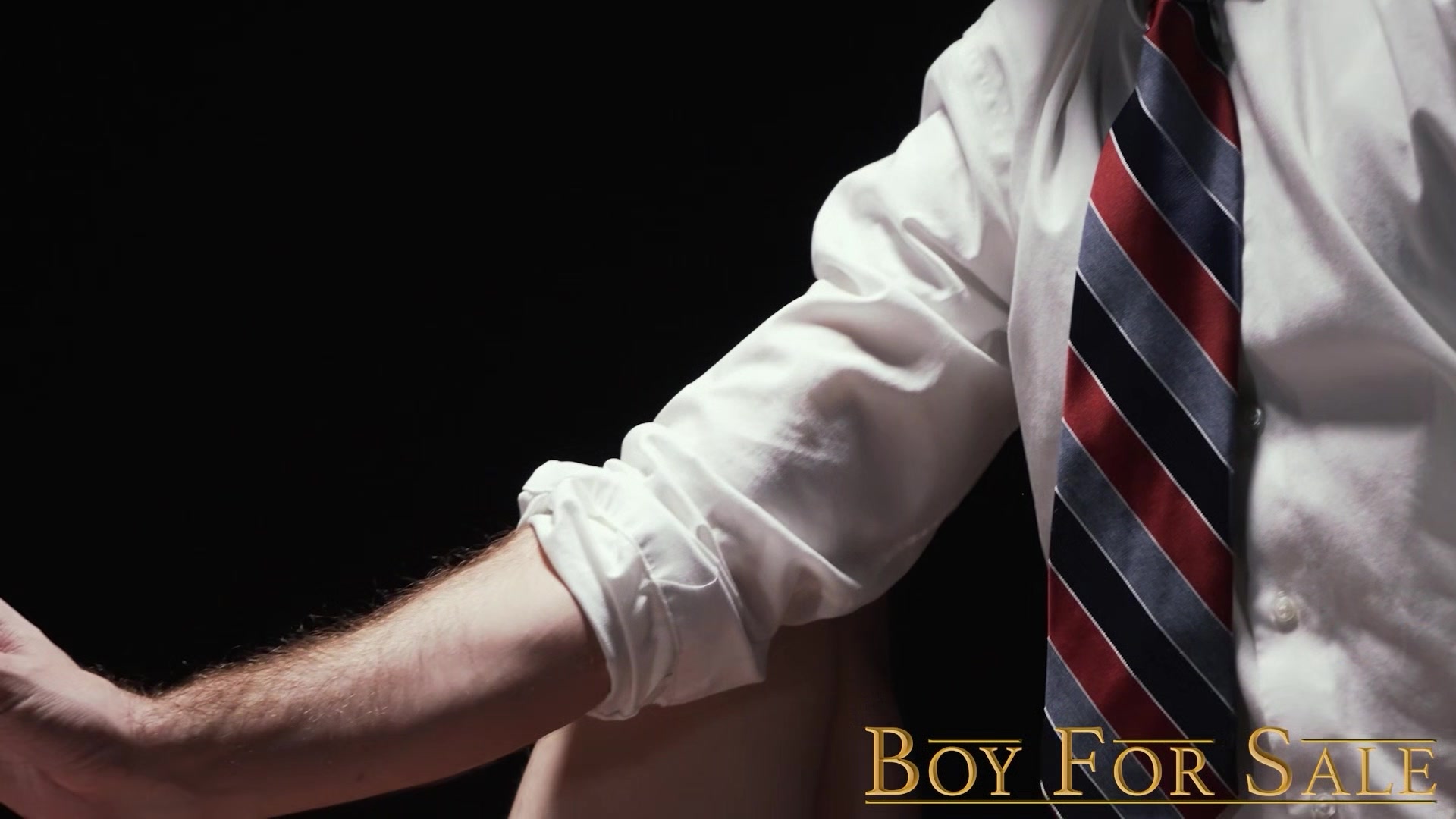 BoyForSale - Virgin submissive Tyler Tanner seduced by hot, suited DILF