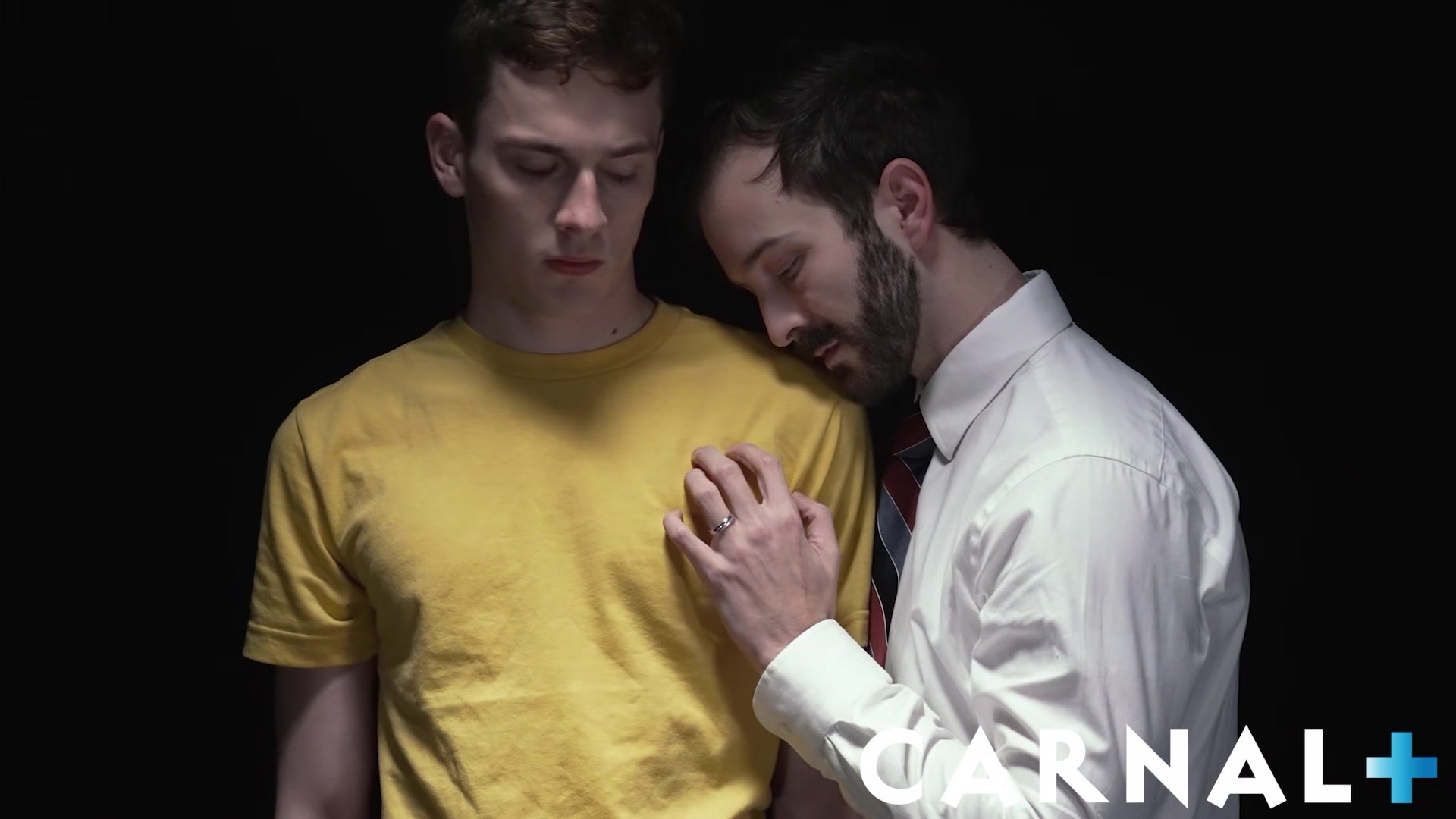 BoyForSale - Bearded DILF Tucker Barrett seduces trembling young twink