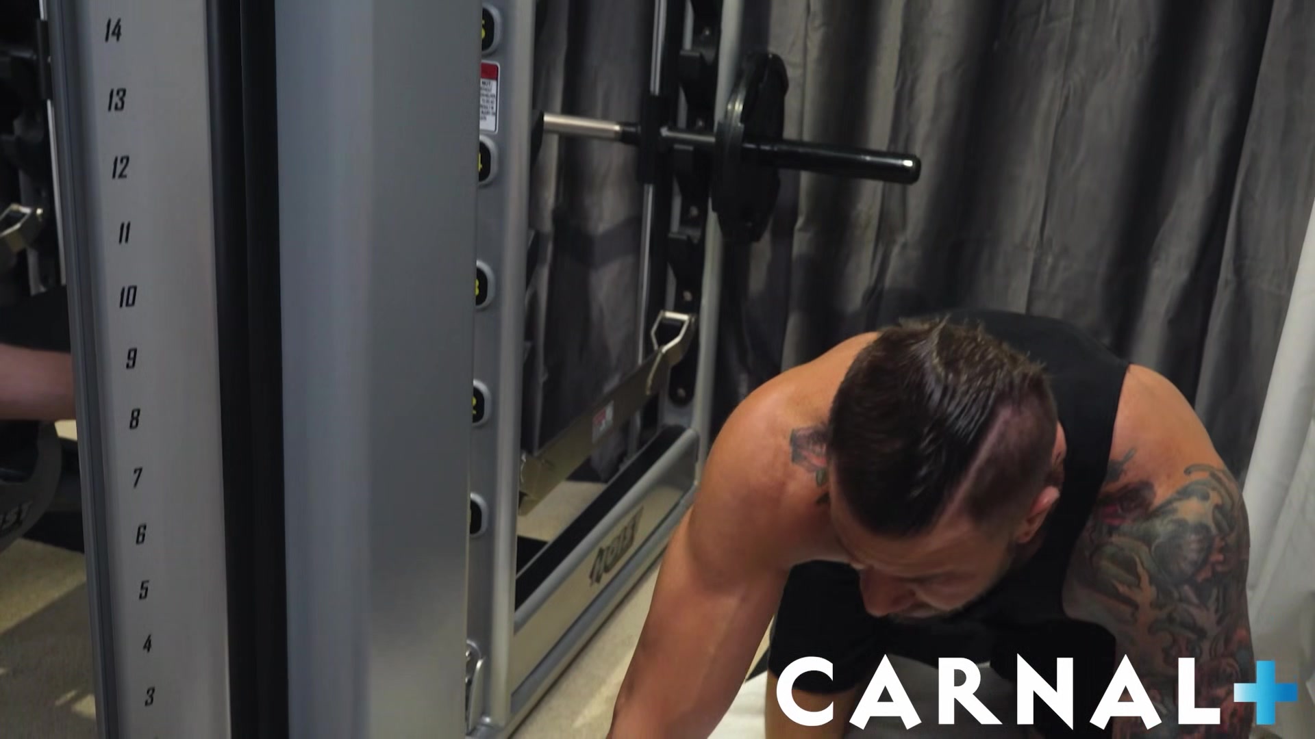 Two sexy twink fucked raw in gym by DILF Dolf Dietrich