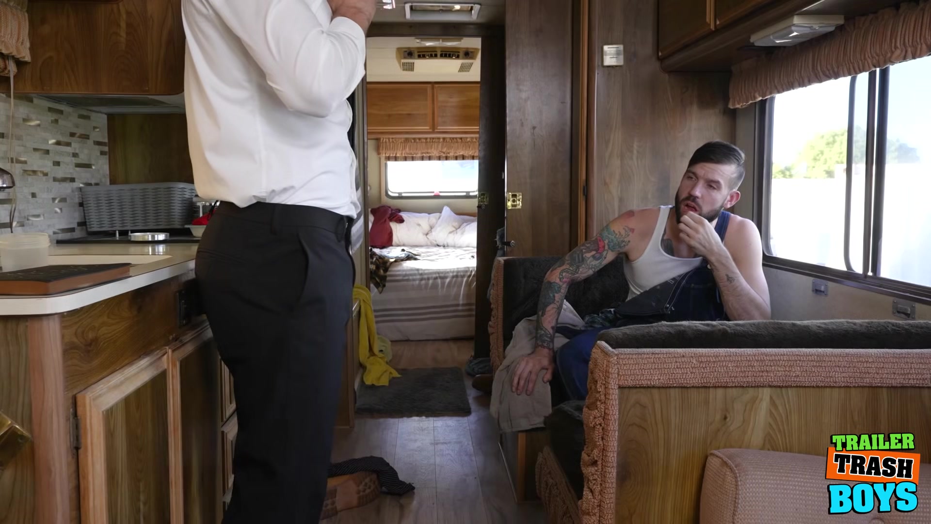 TRAILERTRASHBOYS Horny Eddie Patrick Barebacked By Buck Richards