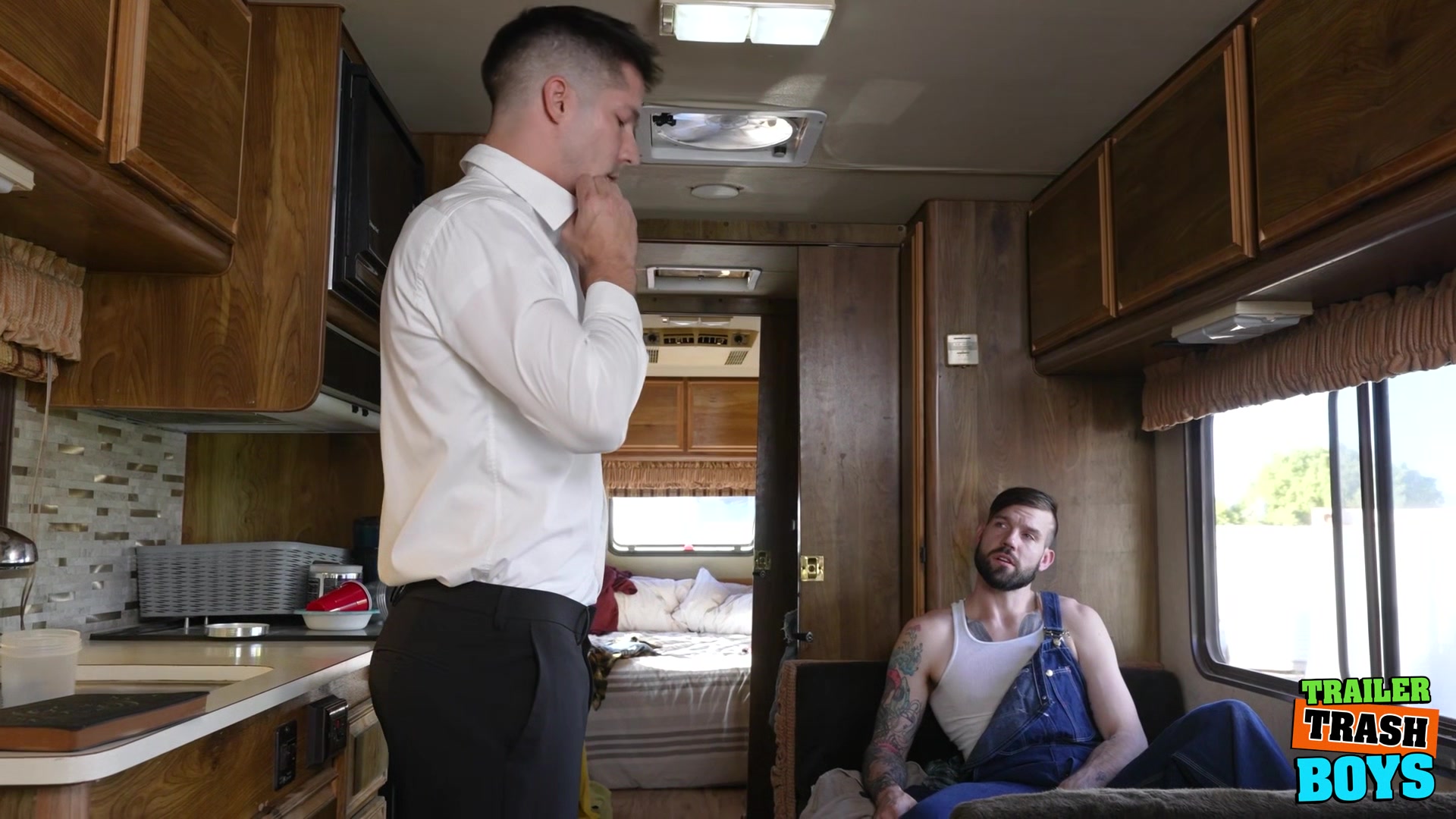 TRAILERTRASHBOYS Horny Eddie Patrick Barebacked By Buck Richards