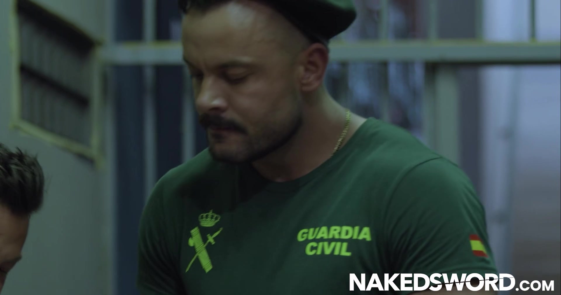 NAKEDSWORD Jail Officer Sir Peter Joins Bareback Group Sex