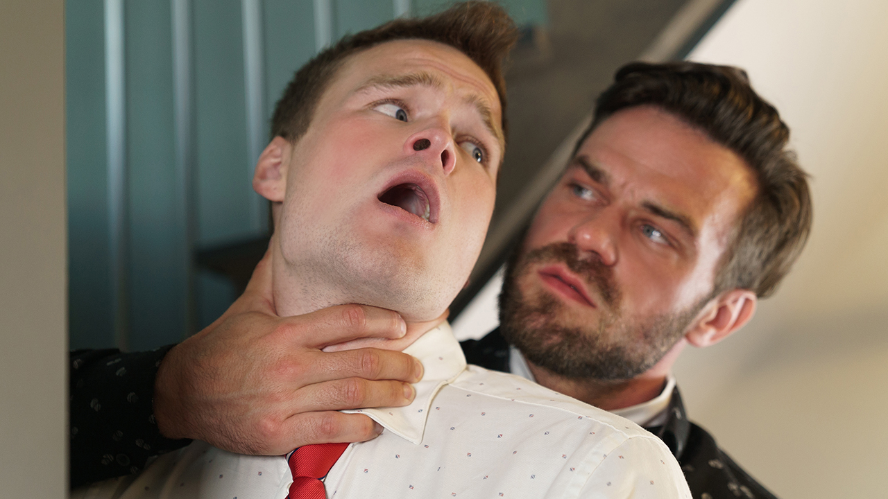 A Sinful Stairwell Encounter - YesFather