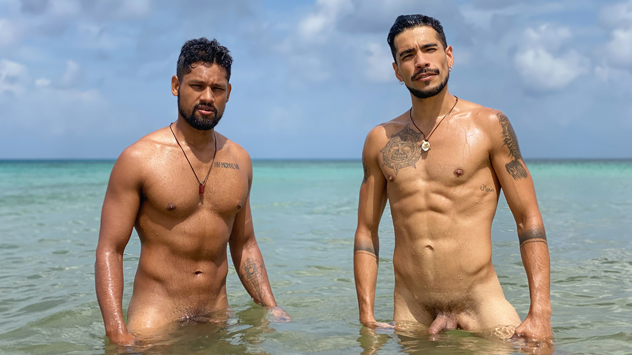 Naughty In The Forest By The Beach - LatinLeche
