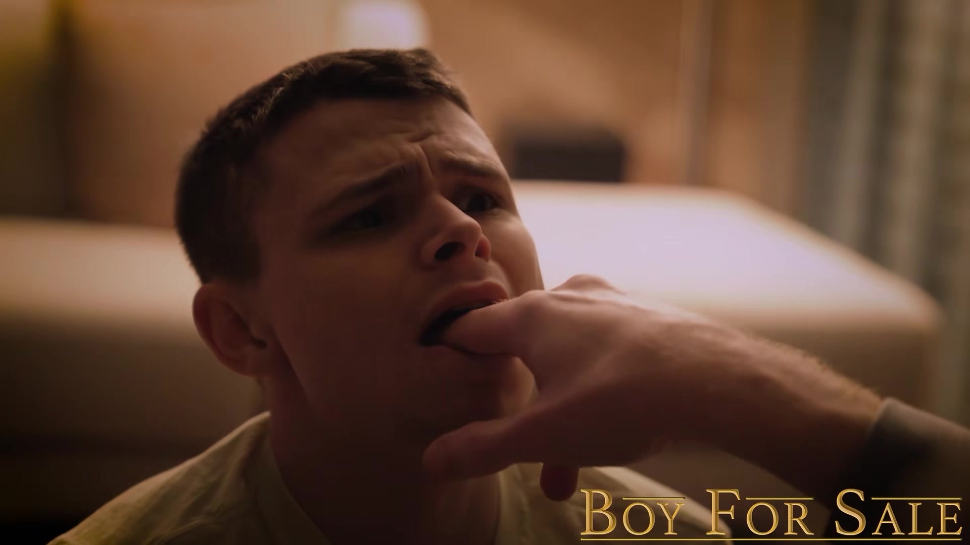 BoyForSale - Smooth twink is bought and barebacked by DILF Tucker Barrett