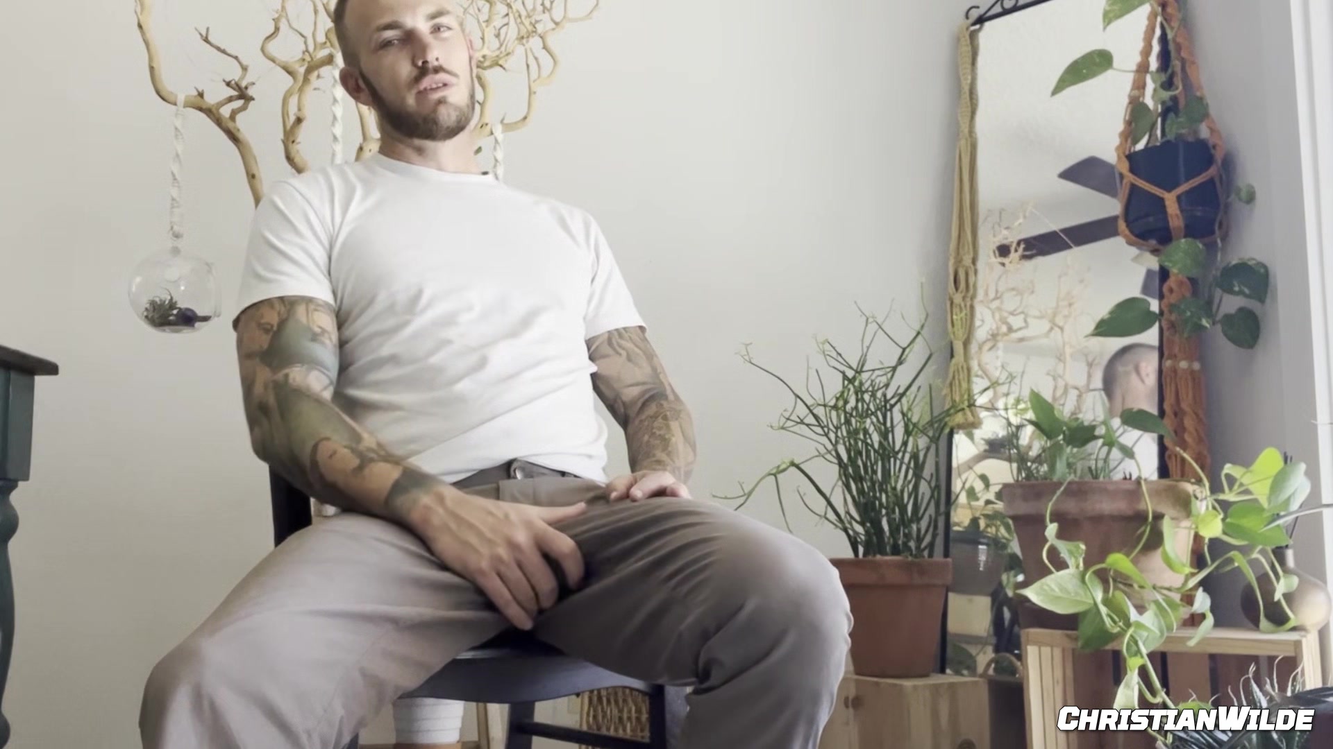 ChristianWilde: Christian Wilde Flaunts His Hole Feet And Cock In JOI Encounter