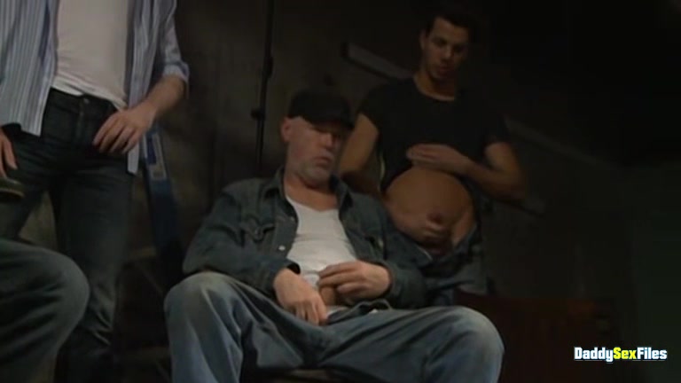 DaddySexFiles: Greedy Allen Silver And Cam Kurtz Worship Daddy Dongs At A Wild Party
