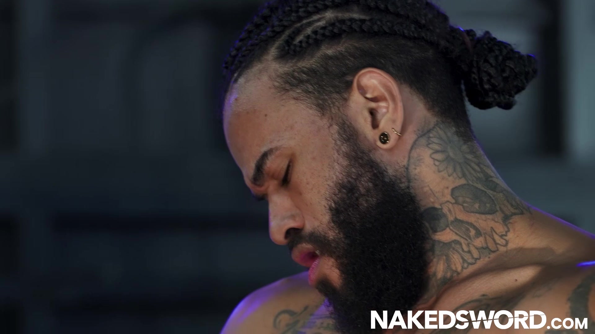 NAKEDSWORD Handsome Bastian Karim Takes Andy Rodrigues Raw Cock